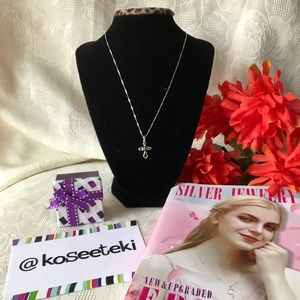 Cross with BlackStone on the middle LP93 925Silver